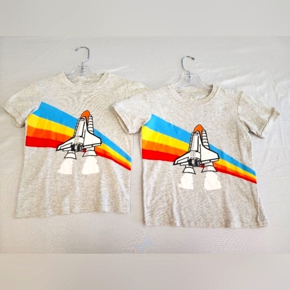 Shelry Grey Graphic T-Shirt, sz 8 yrs